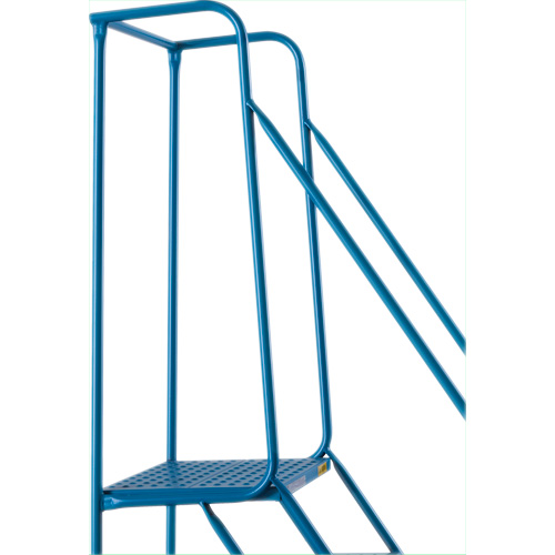 Escabeau roulant certifi&eacute; CSA avec marche verrouillable, 8 marches, Largeur de la marche 30", Hauteur de la plateforme 72", Acier Ottawa Fastener Supply