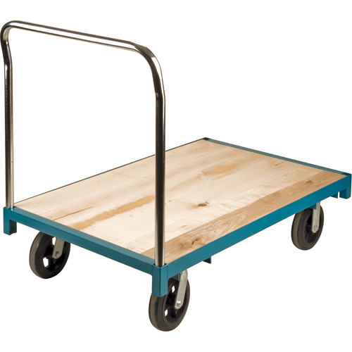 Heavy-Duty Platform Truck, 48" L x 30" W, 2000 lbs. Capacity, Rubber Casters Ottawa Fastener Supply