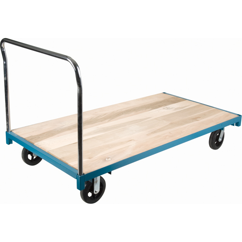Heavy-Duty Platform Truck, 96" L x 48" W, 2000 lbs. Capacity, Rubber Casters Ottawa Fastener Supply