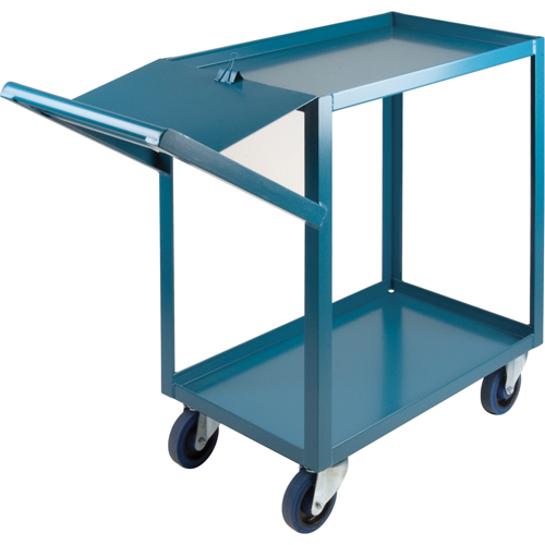 Order Picking Carts, 36" H x 18" W x 46" D, 2 Shelves, 1200 lbs. Capacity Ottawa Fastener Supply