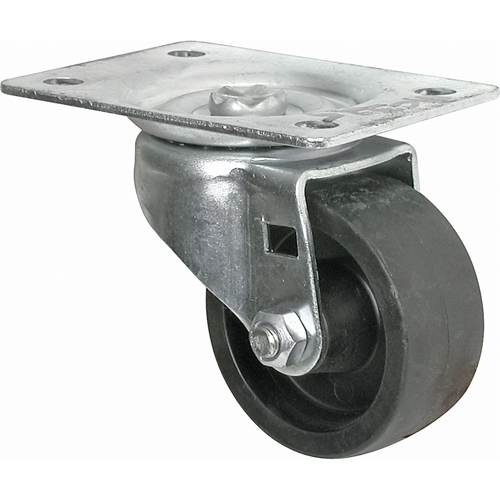 Light-Duty Caster, Swivel, 2-1/2" (63.5 mm), Polyolefin, 200 lbs. (91 kg.) Ottawa Fastener Supply