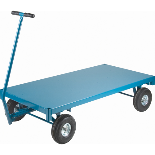 Platform Trucks - Ergonomic Platform Wagon Trucks, 30" W x 60" L, 1000 lbs. Capacity Ottawa Fastener Supply