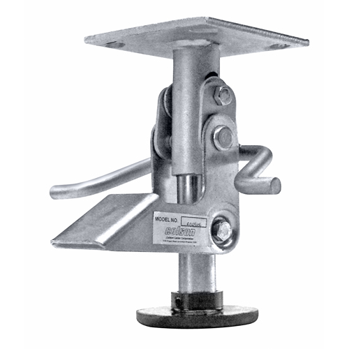 Heavy-Duty Floor Lock Brake, 5-7/8" Extended Height, 4-15/16" Retracted Height Ottawa Fastener Supply