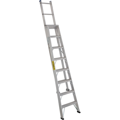 2700 Series Industrial Duty Multi-Way Ladders, 8', Aluminum, 250 lbs. Cap., ANSI 1, CSA 1 Ottawa Fastener Supply