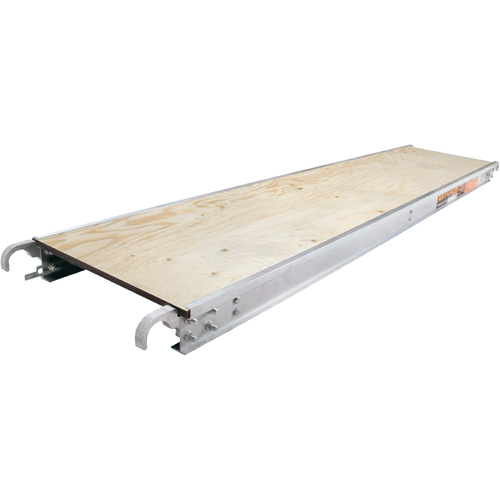 Plateformes de travail - Plancher en contreplaqu&eacute;, Bois, 7' lo x 19" la Ottawa Fastener Supply