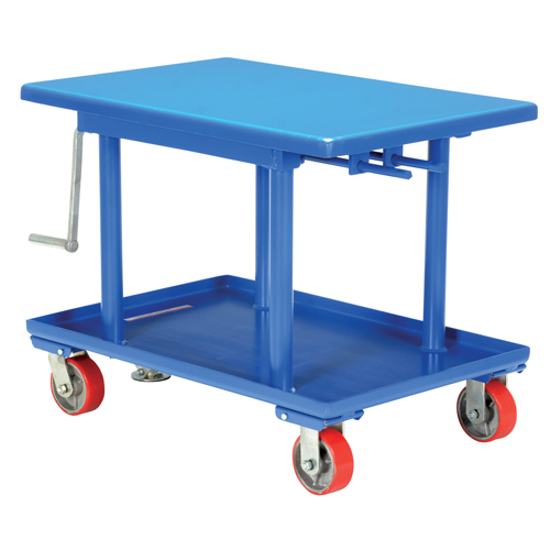 Hydraulic Lift Table, 24" L x 36" W, Steel, 2000 lbs. Capacity Ottawa Fastener Supply