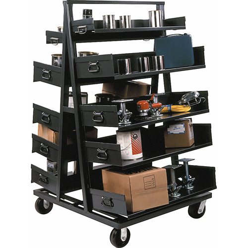 Adjust-A-Tray Trucks, 30" x 38" x 64", 2500 lbs. Capacity Ottawa Fastener Supply