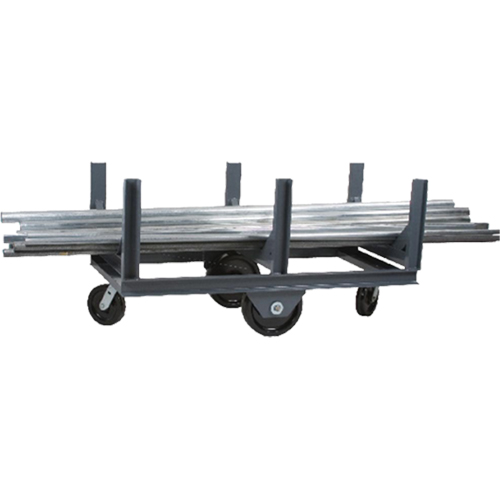 Bar Cradle Truck, 60" L x 28" W x 29" H, 10000 lbs. Capacity, Phenolic Wheels Ottawa Fastener Supply