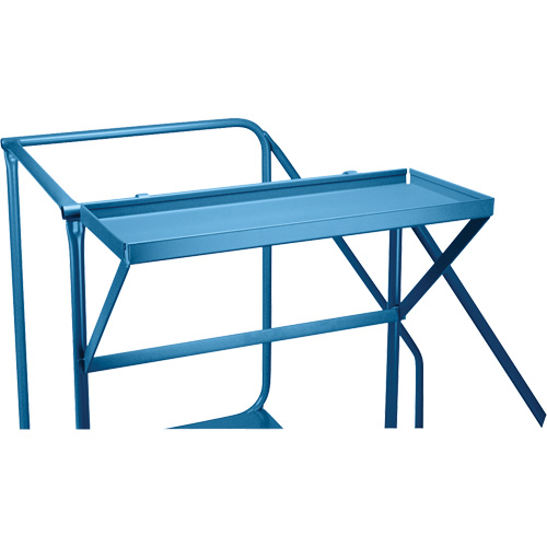 Mechanics/Maintenance Rolling Ladder, Steel, 4 Steps, 38" Platform Height Ottawa Fastener Supply