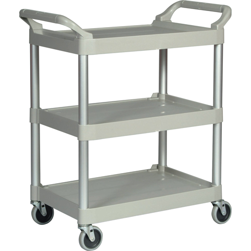 Light-Duty Utility Cart, 3 Tiers, 19" x 38" x 34", 200 lbs. Capacity Ottawa Fastener Supply