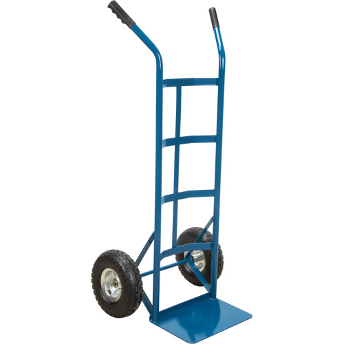 All-Welded Hand Truck, Dual Handle, Steel, 46" Height, 600 lbs. Capacity Ottawa Fastener Supply