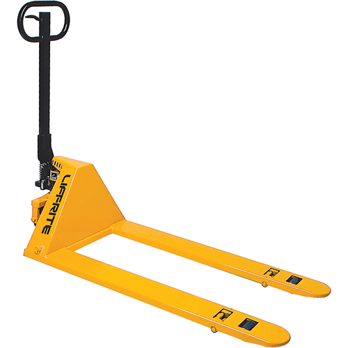 Low Profile Hydraulic Pallet Trucks, 42" L x 27" W, 5000 lbs. Cap. Ottawa Fastener Supply