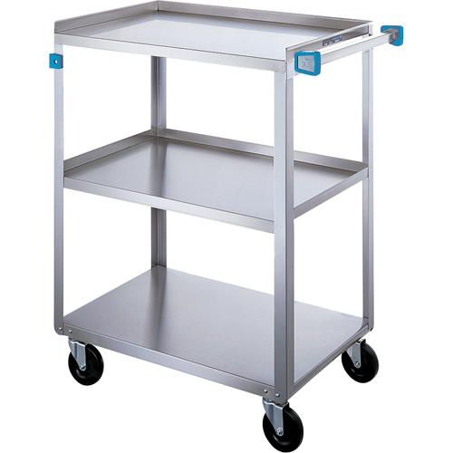 Shelf Cart, 3 Tiers, 21" W x 39" H x 49" D, 500 lbs. Capacity Ottawa Fastener Supply