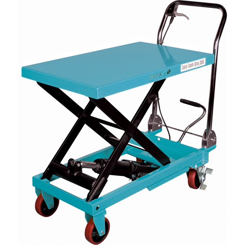Heavy-Duty Hydraulic Scissor Lift Table, 32" L x 19-3/4" W, Steel, 1100 lbs. Capacity Ottawa Fastener Supply