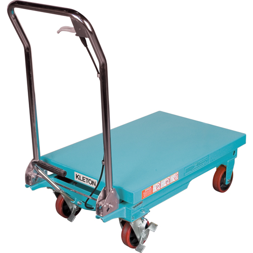 Heavy-Duty Hydraulic Scissor Lift Table, 32" L x 19-3/4" W, Steel, 660 lbs. Capacity Ottawa Fastener Supply