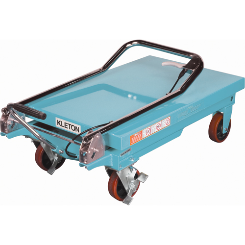 Heavy-Duty Hydraulic Scissor Lift Table, 32" L x 19-3/4" W, Steel, 660 lbs. Capacity Ottawa Fastener Supply