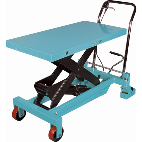 Heavy-Duty Hydraulic Scissor Lift Table, 40" L x 20-1/8" W, Steel, 2200 lbs. Capacity Ottawa Fastener Supply