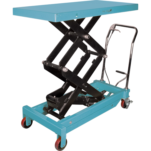 Heavy-Duty Hydraulic Scissor Lift Table, 48" L x 24" W, Steel, 1545 lbs. Capacity Ottawa Fastener Supply