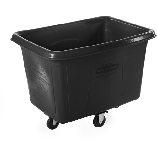 Bulk Cube Truck, Polyethylene, 44-1/16" L x 31" W x 32-1/2" H, 14 cu.ft. Volume, 500 lbs. Capacity Ottawa Fastener Supply