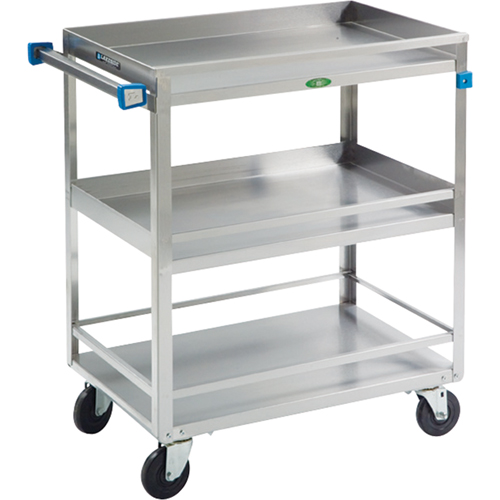 Chariots avec barres de retenue, 3 Tiers, 19" la x 34-3/4" h x 31" p, Capacit&eacute; 500 lb Ottawa Fastener Supply