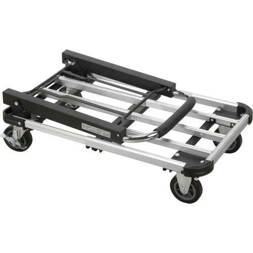 Foldable Platform Trucks, Aluminum, 300 lbs., 28" L x 16" W, 32" High Ottawa Fastener Supply