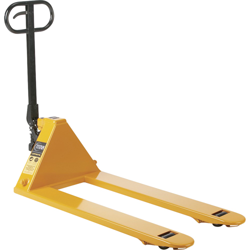 Titan Pallet Trucks, Steel, 42" L x 27" W, 5500 lbs. Capacity Ottawa Fastener Supply