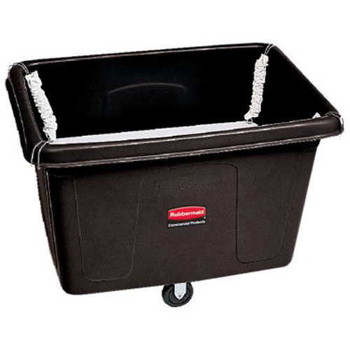 Chariot conteneur avec plateforme sur ressorts, Poly&eacute;thyl&egrave;ne, 44-1/16" lo x 31" la x 32-1/2" h, Volume 14 pi³, Capacit&eacute; 500 lb Ottawa Fastener Supply