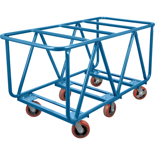 Flat Bed Lumber Cart, 60" x 30" x 33", 2500 lbs. Capacity Ottawa Fastener Supply