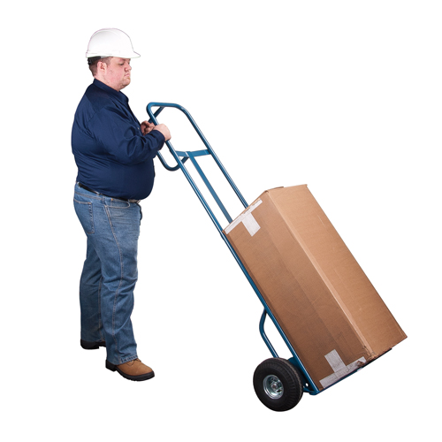 Deluxe Hi-Boy Hand Truck, P-Handle Handle, Steel, 72" Height, 700 lbs. Capacity Ottawa Fastener Supply
