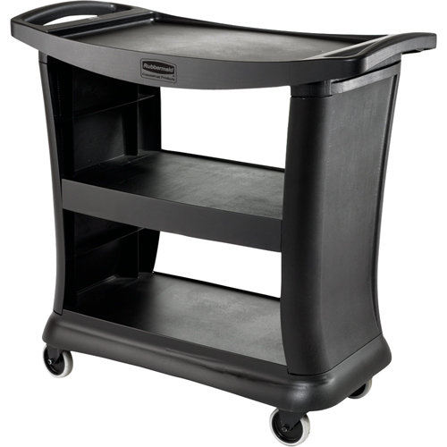 Executive Service Cart, 3 Tiers, 20" x 38" x 39", 300 lbs. Capacity Ottawa Fastener Supply