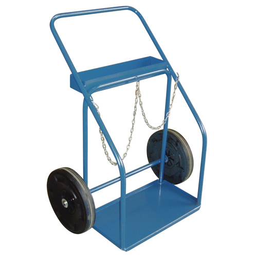 Chariots pour bouteilles de gaz, Roues Caoutchouc, Base de , 1000 lb Ottawa Fastener Supply