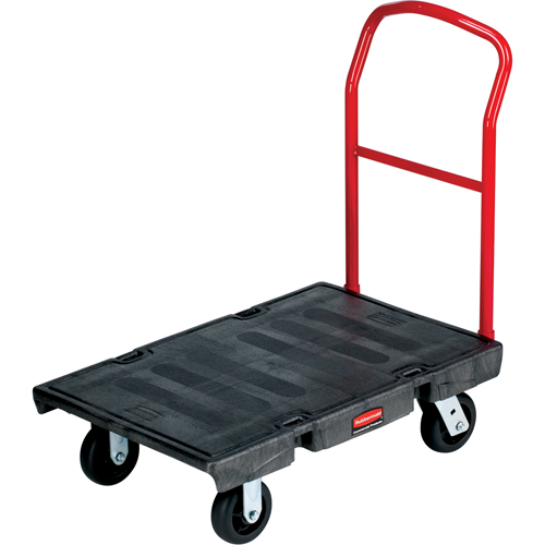 Heavy-Duty Platform Truck, 60" L x 30" W, 2500 lbs. Cap., Polyolefin Wheels Ottawa Fastener Supply