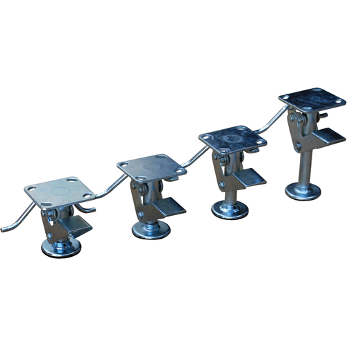 Verrous de plancher - Usage r&eacute;gulier, 6-13/16" Hauteur rallong&eacute;e, 5-3/4" Hauteur r&eacute;tract&eacute;e, Galvanis&eacute; Ottawa Fastener Supply