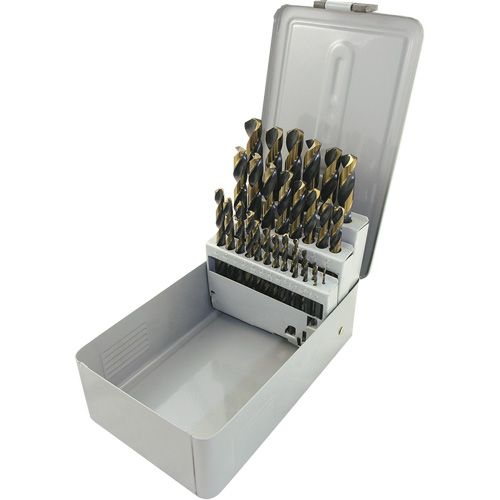 BG29 Jeu de forets JET-KUT Torque Drive, 29 morceaux, Acier rapide Ottawa Fastener Supply