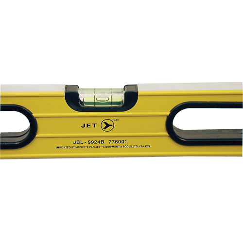 JBL-9924B Box Level, Box, 2' L, Aluminum, 3, Non-Magnetic Ottawa Fastener Supply