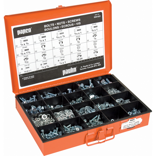 Grade 5 Cap Screw, Washer, Lockwasher & Nut Master Assortments Ottawa Fastener Supply