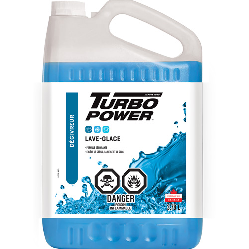 Turbo Power&reg; All-Season Windshield Washer Fluid, Jug, 3.78 L Ottawa Fastener Supply