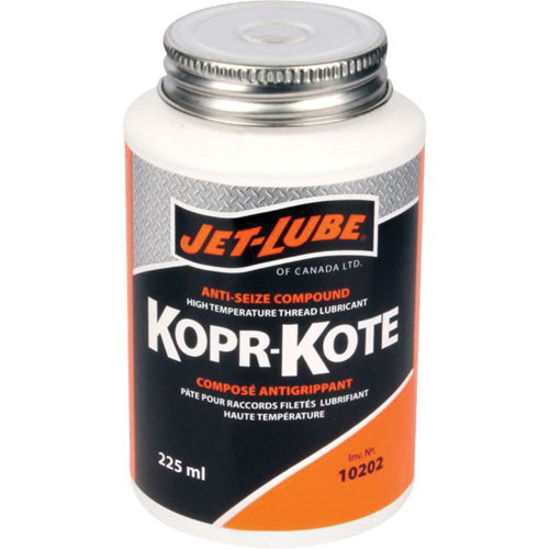 Compos&eacute; pour les colliers de forage et joints doutillage sur les chantiers p&eacute;trolif&egrave;res Kopr-Kote, 225 ml, Canette &agrave; dessus brosse, 450°F (232°C) Temp max. Ottawa Fastener Supply