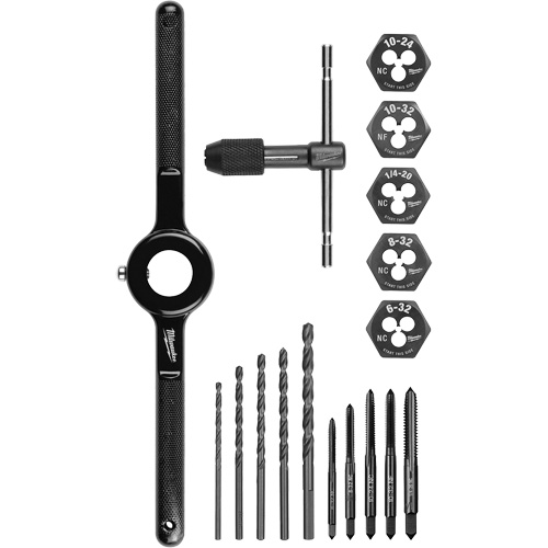 Tap and Die Set, 17 Pieces Ottawa Fastener Supply