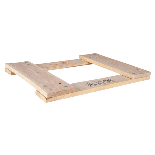 Cadre de socle roulant en bois dur, Roues en Non compris, Capacit&eacute; de 900 lb, 18" la x 24" p x 1,5" h Ottawa Fastener Supply