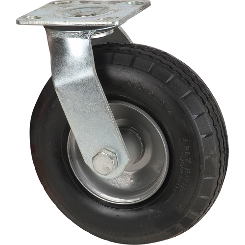 Pneumatic Casters, Swivel, 8" (203.2 mm), Pneumatic, 350 lbs. (158.8 kg.) Ottawa Fastener Supply