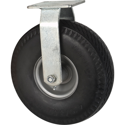 Roulettes anticrevaisons, Fixe, 10" (254 mm), Anticrevaison, 300 lb (136 kg) Ottawa Fastener Supply