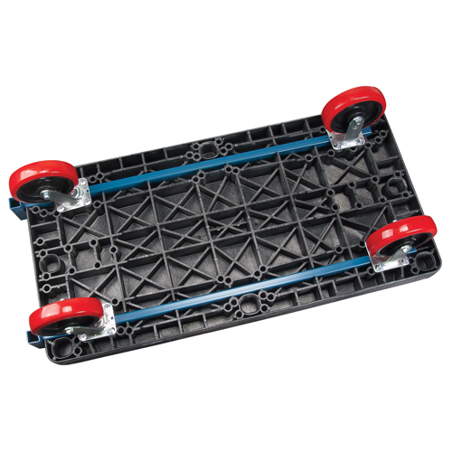 Plastic Platform Truck, 60" L x 30" W, 2500 lbs. Cap., Polyurethane Wheels Ottawa Fastener Supply
