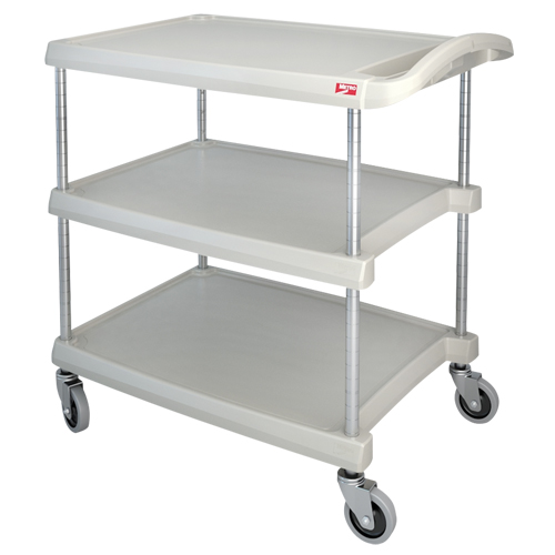 myCart Utility Cart, 3 Tiers, 20" x 35-1/2" x 30", 400 lbs. Capacity Ottawa Fastener Supply