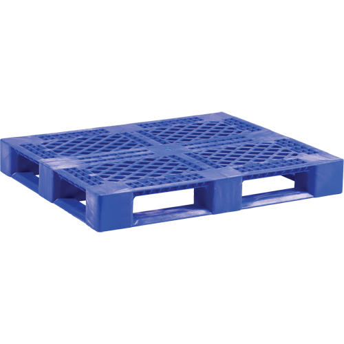 Medium-Duty Food Grade Plastic Pallet, 48" L x 40" W x 6-1/10" H, 4-Way Entry Ottawa Fastener Supply