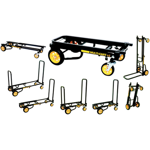 RockNRoller&reg; Multi-Cart&reg; 8-in-1 Equipment Transporter - Micro, Steel, 350 lbs. Capacity Ottawa Fastener Supply