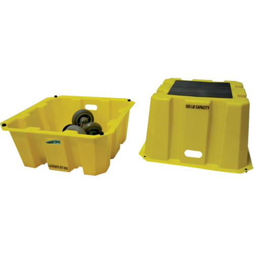 Escabeaux emboîtables industriels, 25" x 25" x Hauteur 10-1/2" Ottawa Fastener Supply