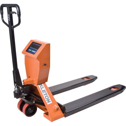 Digital Scale Pallet Trucks, 44.5" L x 27" W, 4400 lbs. Cap. Ottawa Fastener Supply