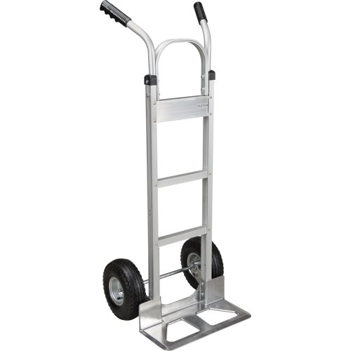 Knocked Down Hand Truck, Dual Handle, Aluminum, 50-5/8" Height, 500 lbs. Capacity Ottawa Fastener Supply
