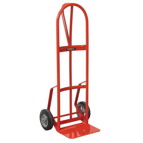 Hand Truck with Reinforced Noseplate - 126DRN-HB , P-Handle Handle, Steel, 51" Height, 800 lbs. Capacity Ottawa Fastener Supply